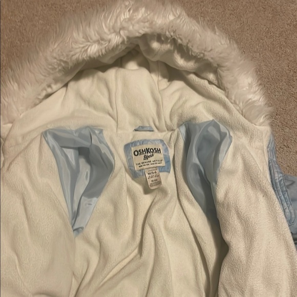 Baby Blue Winter Jacket and Snow Pants Set - Picture 4 of 4